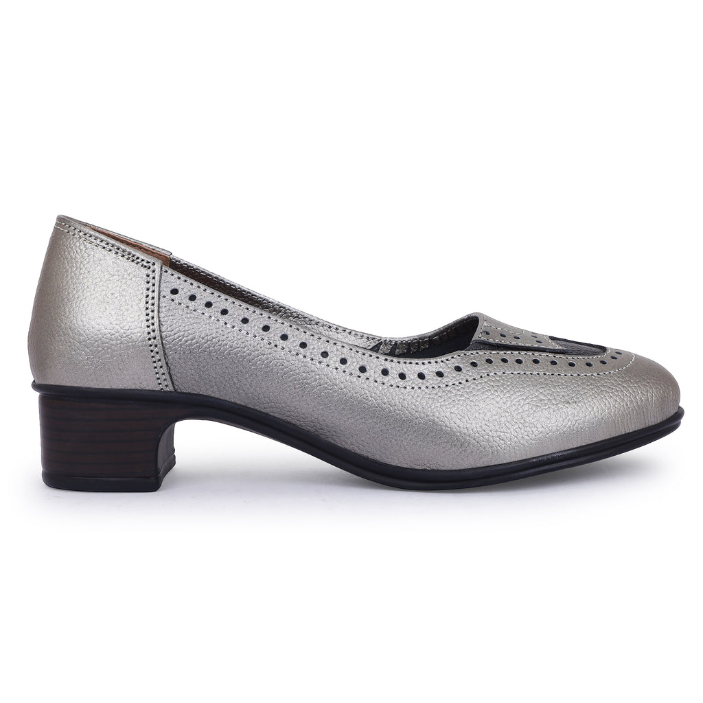 LUNA SHINE BALLERINAS - GUN METAL