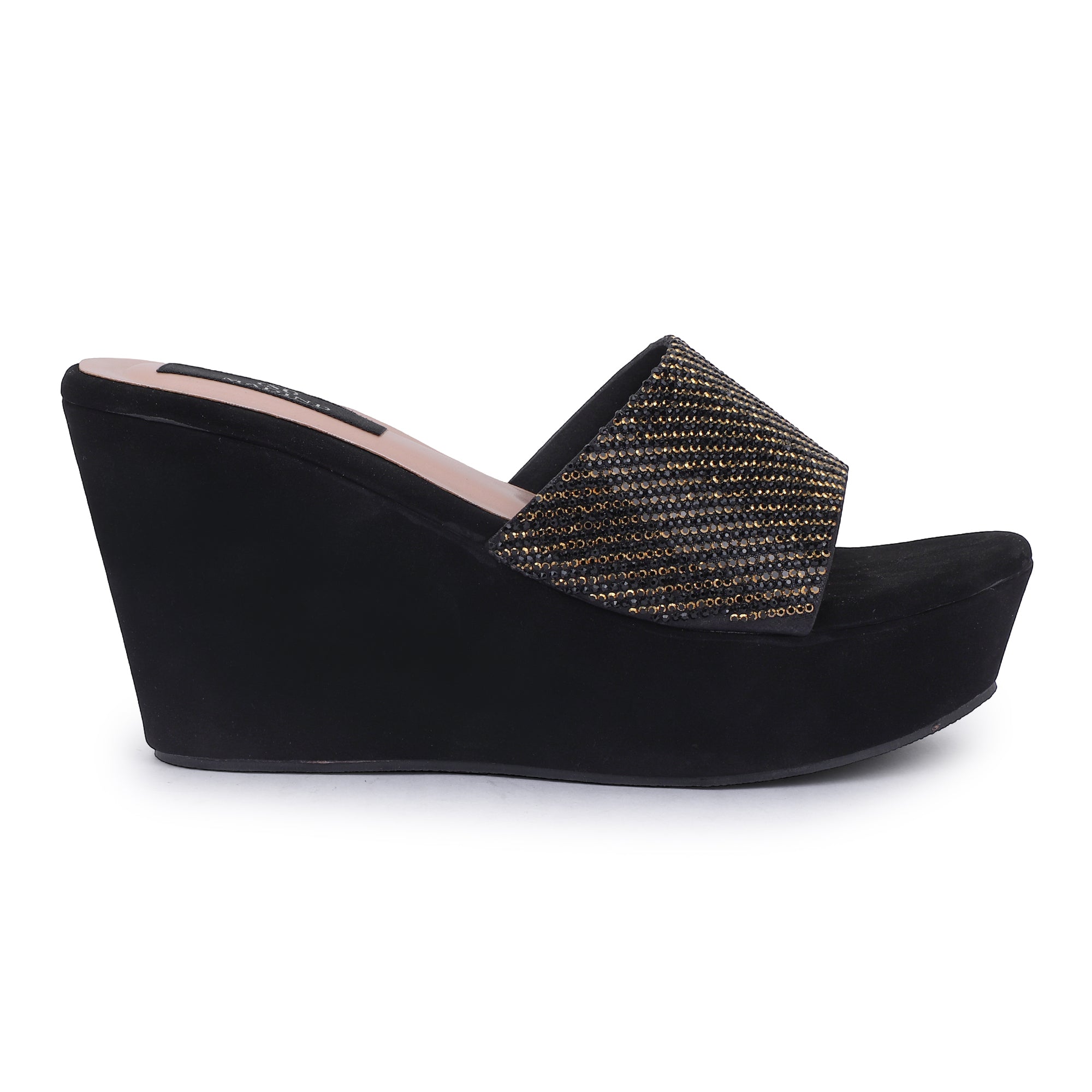 ALLURE PLATFORM WEDGES - BLACK
