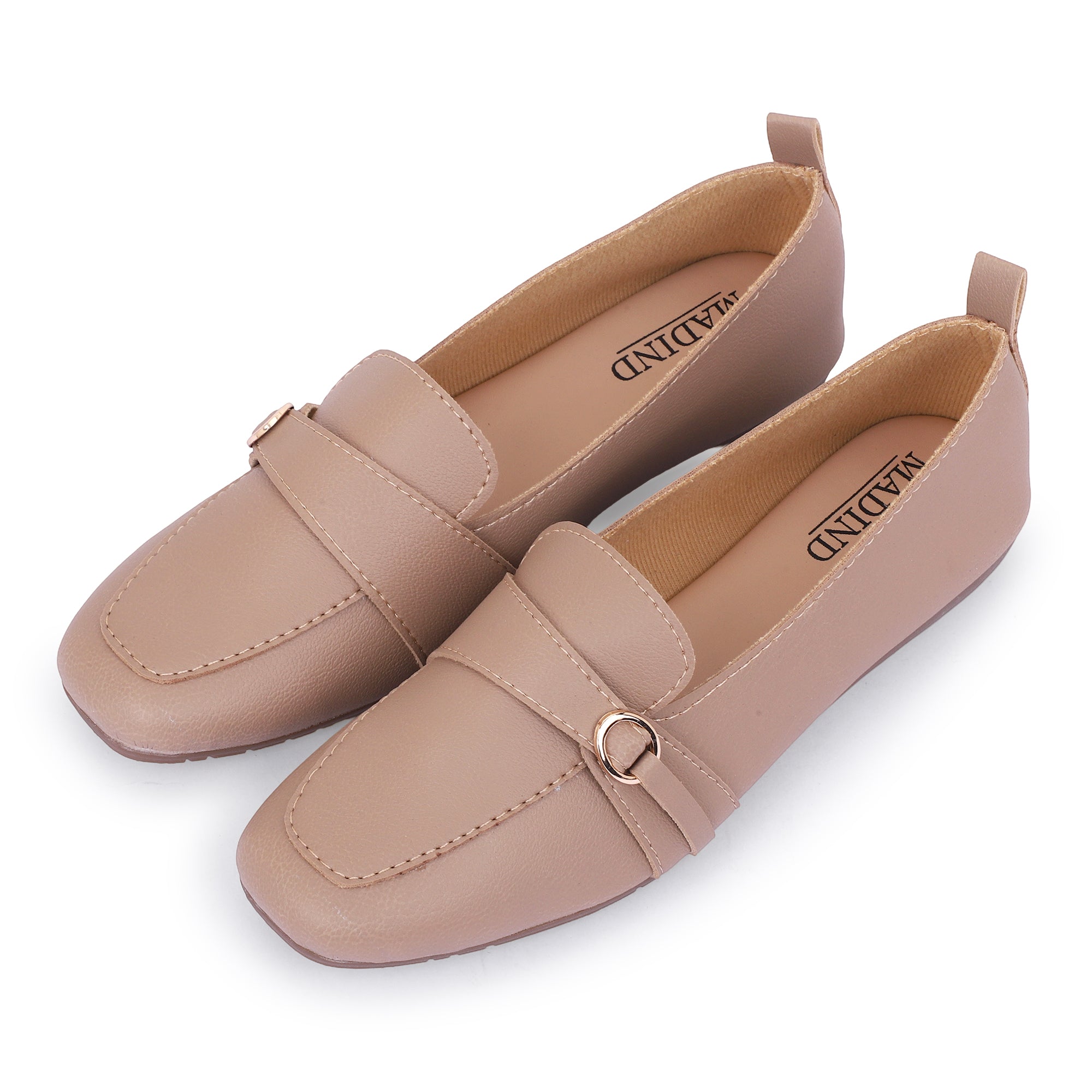 URBAN CHIC LOAFERS - BEIGE