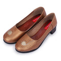 LUNA SHINE BALLERINAS - COPPER