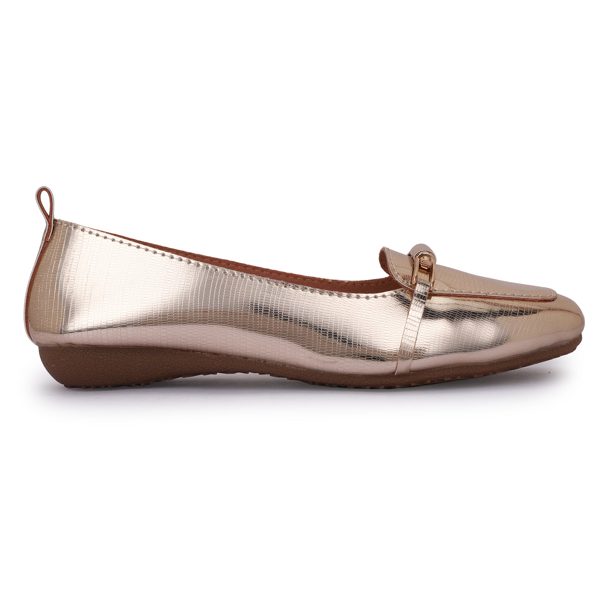 MODERN LUXE BIT LOAFERS - GOLD